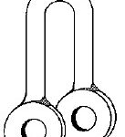 BRAKE CHAIN CLEVIS – 4-5/8”