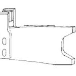 TOP GUIDE ASSEMBLY C/W ZEFTUF FINGER GUIDES  - NARROW  AL-BR