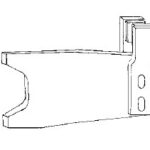 TOP GUIDE ASSEMBLY C/W ZEFTUF FINGER GUIDES  - WIDE  AL-BR