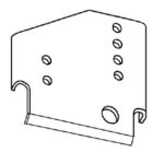 BI-LEVEL DOOR LOCK SUPPORT BRACKET AL-BR