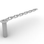 CROSSMEMBER PIN C/W CHAIN