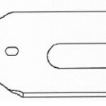 CENTRE SILL SPLICE PLATE – 23-1/4” LONG – RIGHT HAND