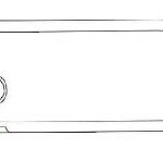 DTTX 430 - HANDHOLD – 18-7/8” WITH 5” DOUBLE OFFSET AND 3-3/4” SINGLE OFFSET – RIGHT HAND