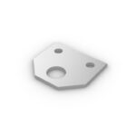 TRI-LEVEL HINGE DECK LOCK PLATE