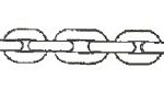 SIDE ROD CHAIN ASSEMBLY – 9’-3” LONG