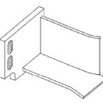 REVERSE DOUBLE COLLAPSIBLE PEDESTAL RETAINER