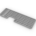 BRAKE STEP – 9-5/8” WIDE X 29-1/8” LONG WITH CUTOUT