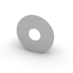 CENTRE PLATE SHIM – A=11-1/2”, B=1/8”, ID=3-5/8”