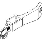 DOOR LOCK HASP - 1 PIECE