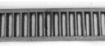 HOPPER GATE RACK (OPEN) – 3-5/8” WIDE X 17-5/8” LONG