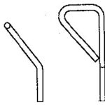 1200 YARD SWITCHER – UNCOUPLER HANDLE LEFT FRONT / RIGHT BACK