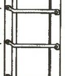 PARA LADDER ASSEMBLY – 9 RUNG – 151-3/4” HIGH – AL-BR