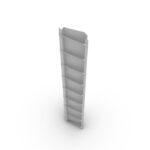 LADDER PAN ASSEMBLY – 9 RUNG - 146-5/8” HIGH - AR-BL