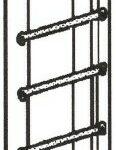 LADDER PAN ASSEMBLY – 10 RUNG – 152” HIGH – AR-BL